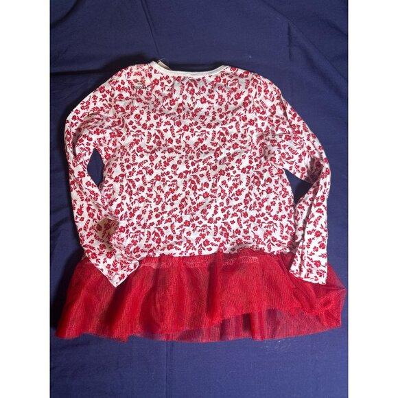 First Impressions Baby Girls Holly-Print Tunic - Cherry Red, NWt, Size 24m - Picture 4 of 4